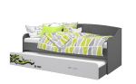 Детская кровать с выдвижным спальным местом Граффити